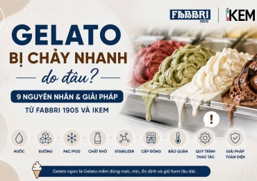Gelato bị chảy nhanh do đâu? 9 nguyên nhân và cách khắc phục để Gelato giữ form lâu hơn